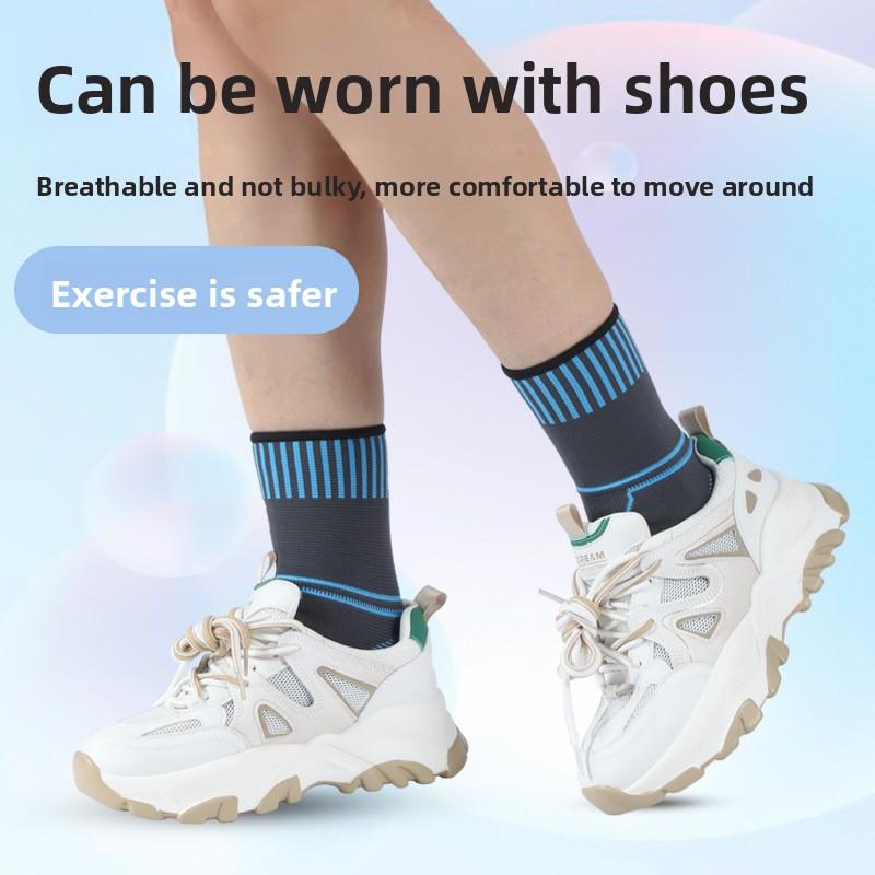 Sports Ankle Guard Anti-Sprain Ankle Protector Summer Professional High Elasticity Compression Breathable Nylon Unisex