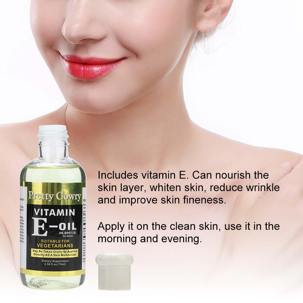 Buy 75ml Face Essence Moisturizing Vitamin E Essential Oil Skin Face