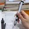 Six-in-One Outdoor Tool: Compass Ballpoint Pen with Light