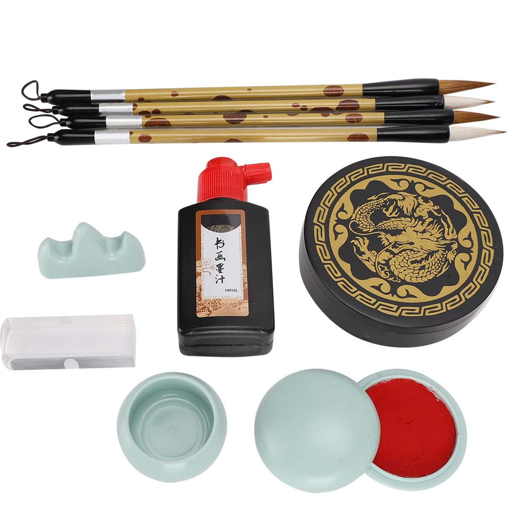 Brush Calligraphy Set Brushes Repeated Use Student Beginner Practice Practical Version