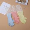 2pcs Durable Waterproof Cleaning Gloves, Anti Slip Dishwashing Gloves, Kitchen, Home Laundry, Multifunctional Practical Gloves