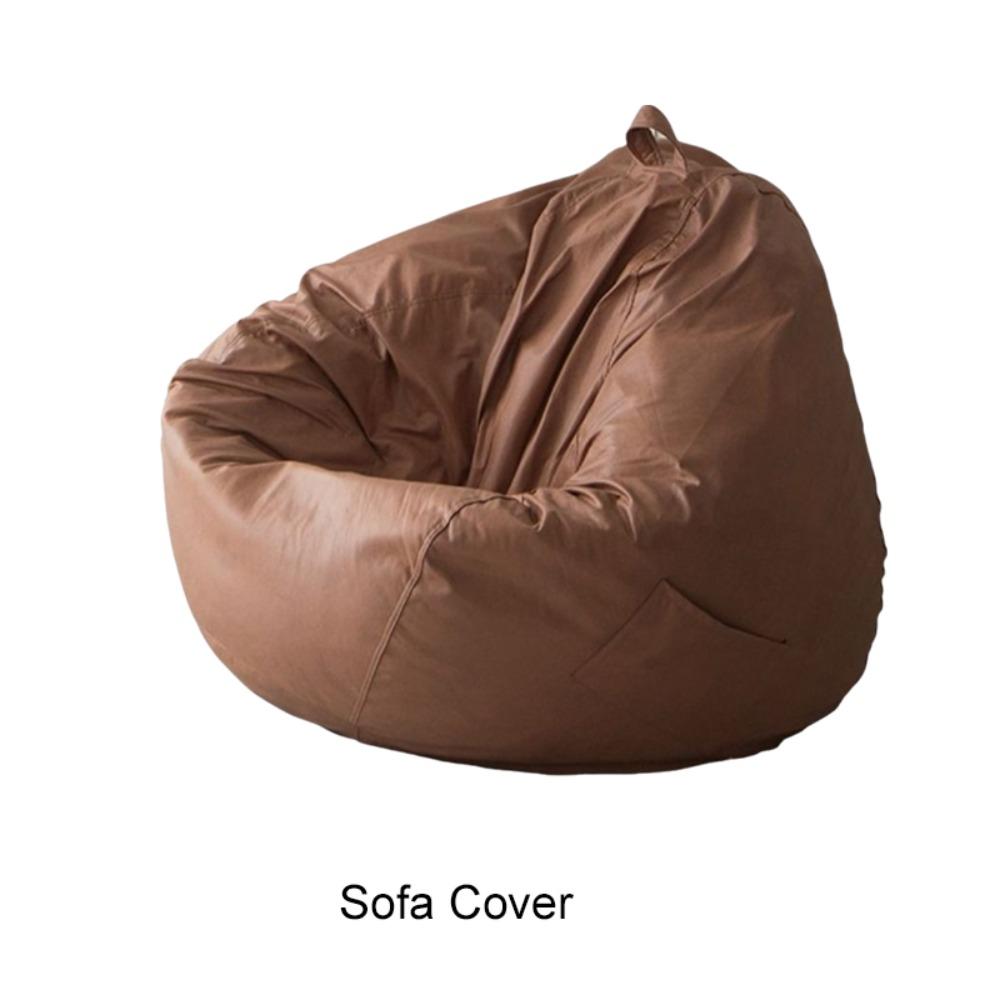Wasserdichte Sitzsack-Sofa-Abdeckung mit Griff und Tasche Puff-Sofa-Abdeckung Faul-Sofa-Abdeckung Kinder