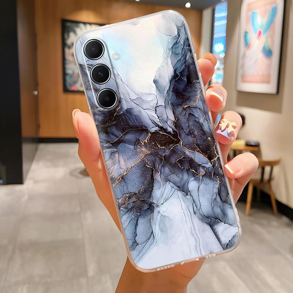 For Samsung A36 Cases Silicon Soft Phone Cover For Samsung Galaxy A36 5G GalaxyA36 Transparent TPU Back Coque Capa Fundas marble