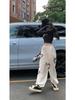 Women's High-Waist Slimming Love Heart Sports Pants - Trendy Spring/Summer Straight Casuals