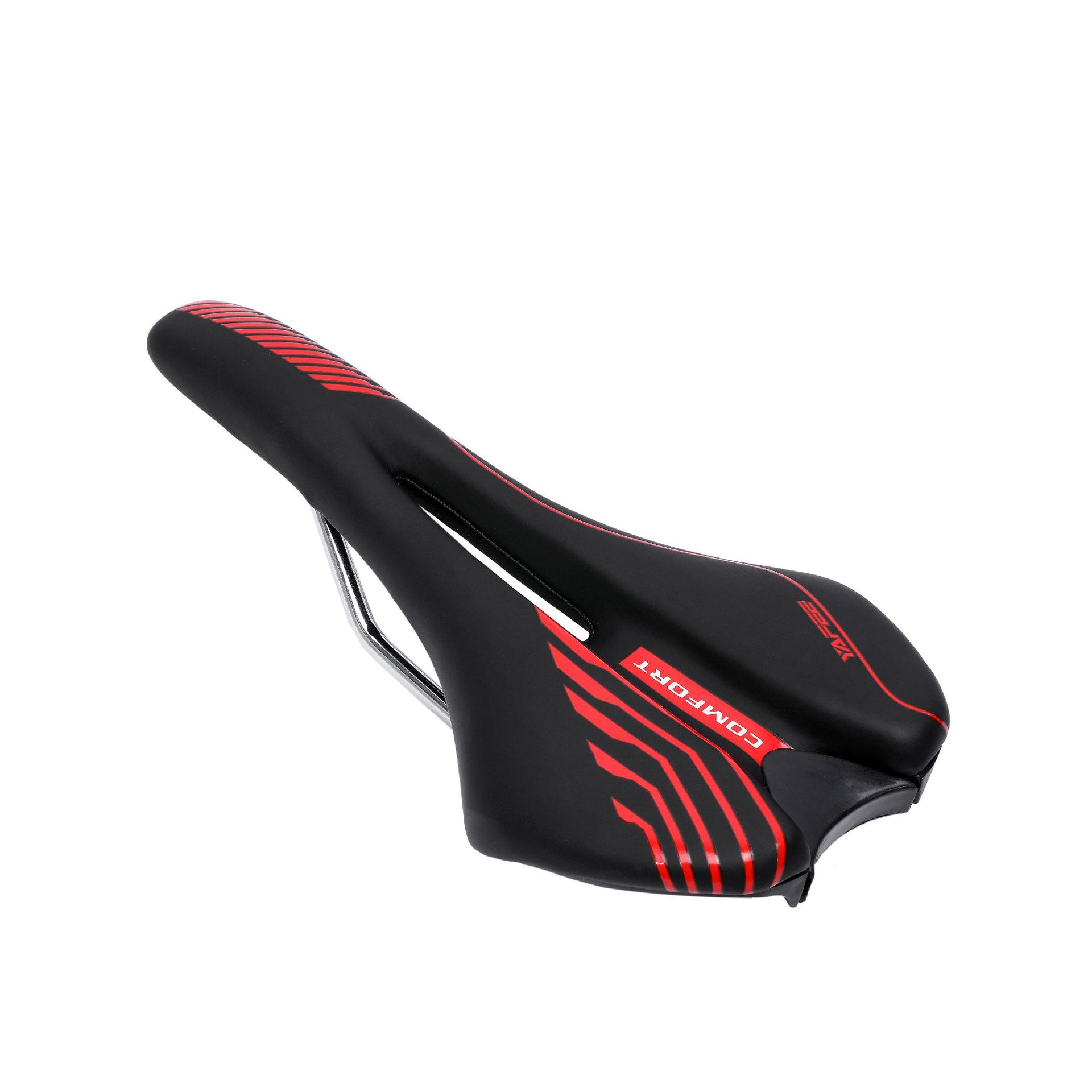 YAFEE Mountain Bike Seat Cushion Saddle Accessories Breathable Shock-absorbing 280x135mm красный