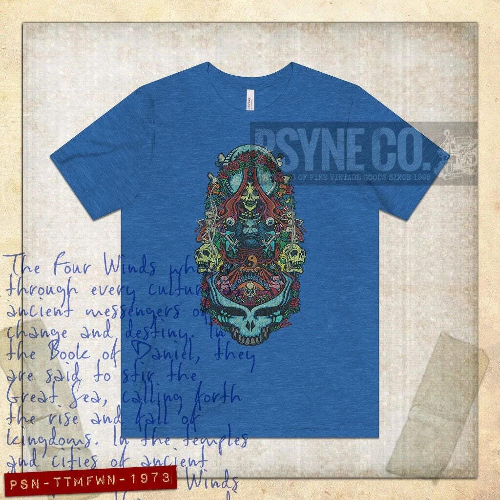 

Totem of The Four Winds 1973 Vintage Men s T shirt XL