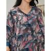 New Middle East Robe Women clothes Fashion Casual Loose Print Dress Printed Loose Dress
