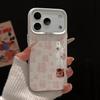 Get rich now Applicable to Apple iPhone16/17Promax mobile phone case 15 colored silver IMD New Year's 14 large holes 13