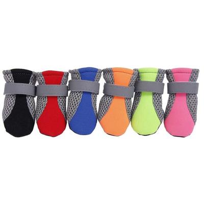Atmungsaktive Haustier-Hundeschuhe Lässige Walking-Stiefel Strapazierfähiges Schuhwerk für Kleine Hunde Kätzchen Outdoor-Hunde Schutzstiefel