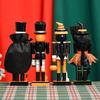 Halloween Nutcrackers Nutcracker Soldier Figurine Model Wooden Handpainted Collectible Decoration Halloween Nutcracker