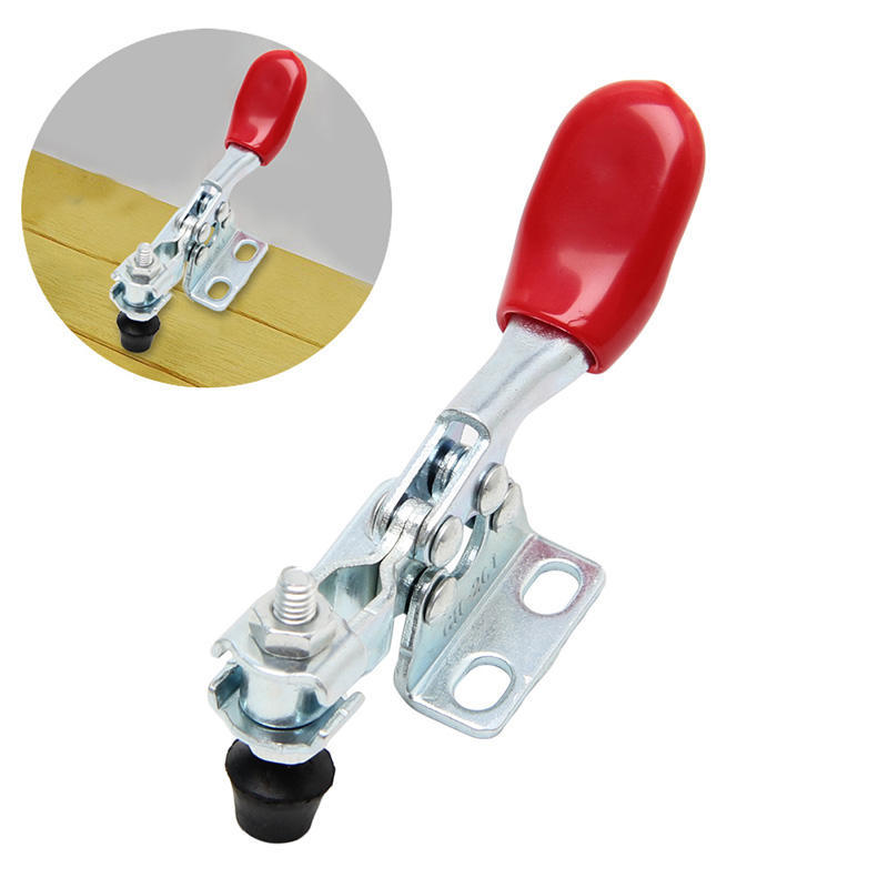 1Pc Metal Horizontal Quick Release Hand Tool Toggle Clamp For Fixing Workpiece