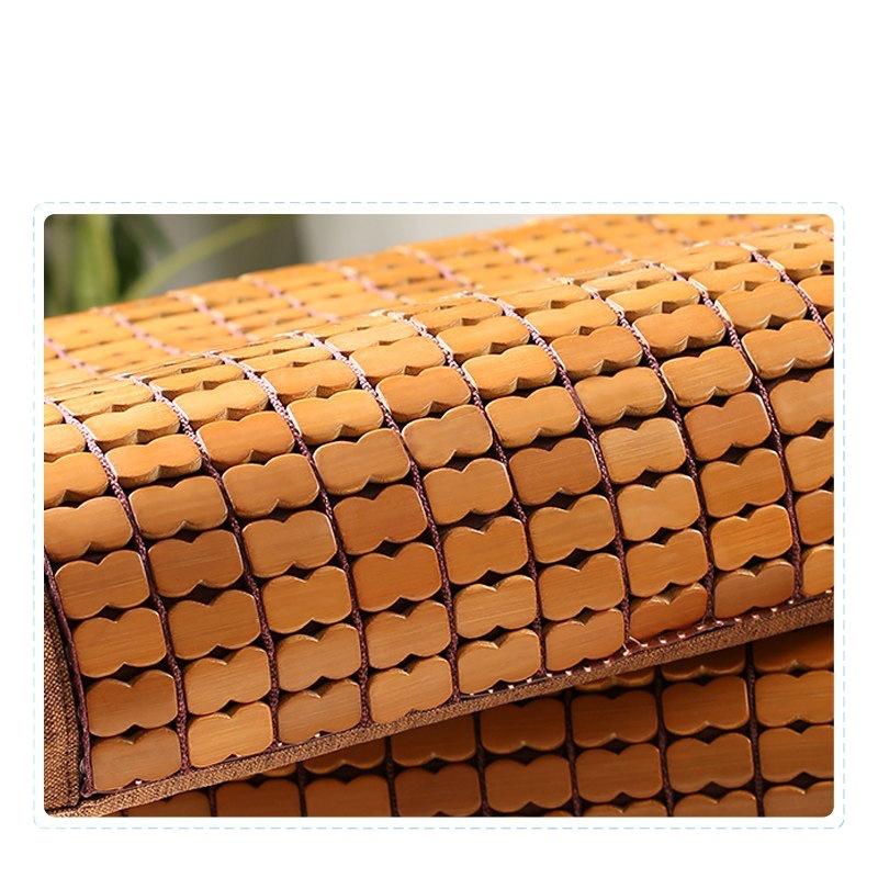 Free Shipping Summer Bamboo Cool Pillow - Neck Support for Men & Women, Hard Spine Protection, Single Person Sleep Mat
