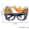 Fun Exciting And Constructionthemed Glasses For Memorable Childrens Moments Party
