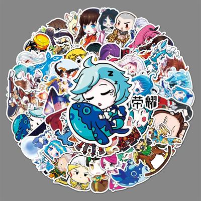 50 Pieces of Graffiti Refrigerator Game Suitcase Laptop Car Motorcycle Decoration Stickers