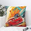 Cars Lightning McQueen 95 Pillowcase Polyester Cushion Cover Piston Cup Throw Pillow Case Cover Bed Drop Shipping 18"