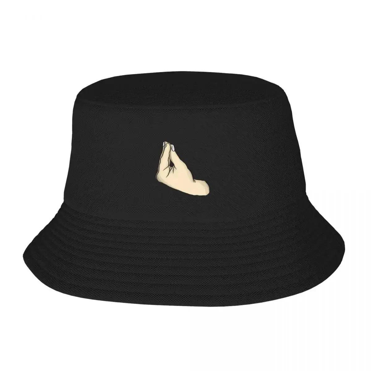 New Italian Hand Gesture Bucket Hat Brand Unisex Caps Hat Beach Anime Ladies Hat Unisexs
