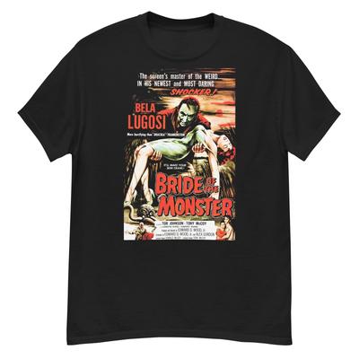 Bride of the Monster Cult Horror Film Fan Art T-shirt