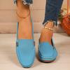 Damen Loafer Leichte Schuhe für Damen Bequeme Freizeit-Sneaker Zum Hineinschlüpfen Ballerinas Damen