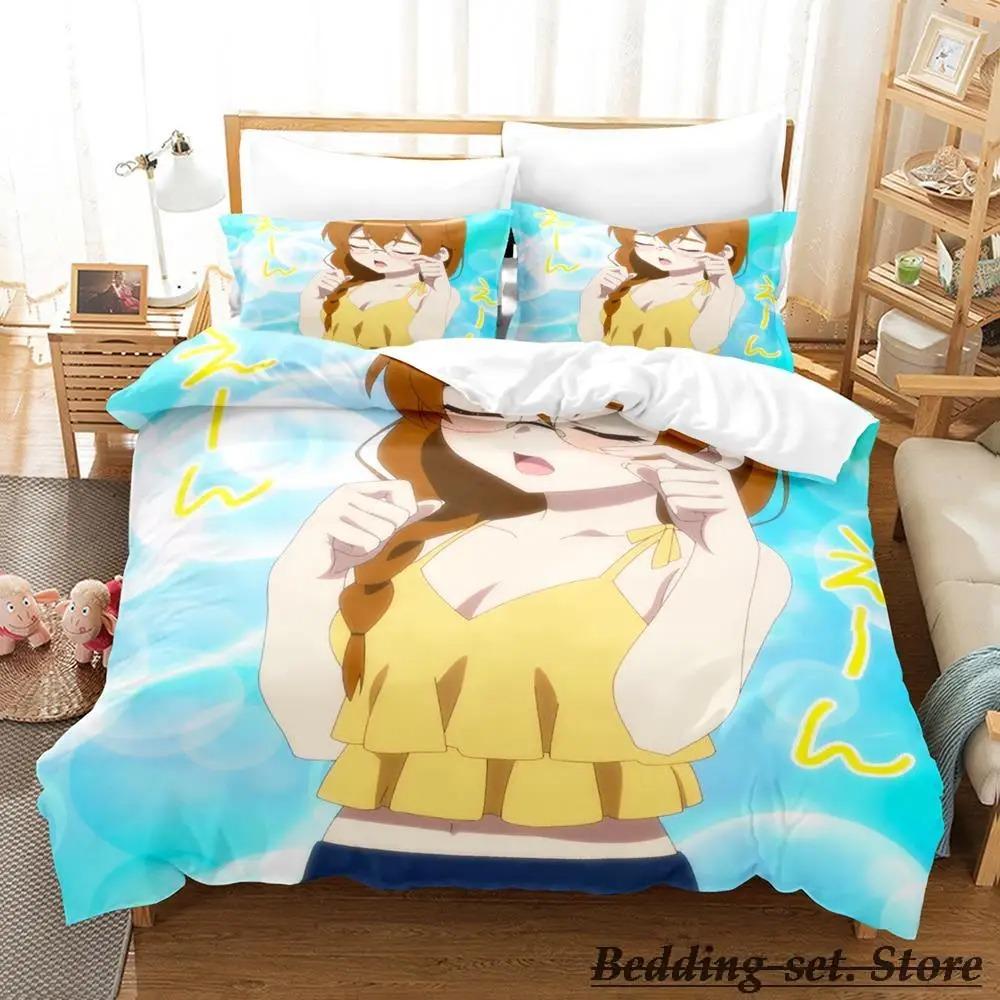 

4-nin wa Sorezore Uso wo Tsuku Bedding Set Single Twin Full Queen King Size Bed Set Aldult Kid Bedroom Duvetcover Sets Anime 70x133cm 2pcs