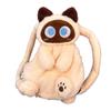 Backpack School Satchel Travel Bag Handbag Soft Cartoon Cat-Shaped for Women Work And