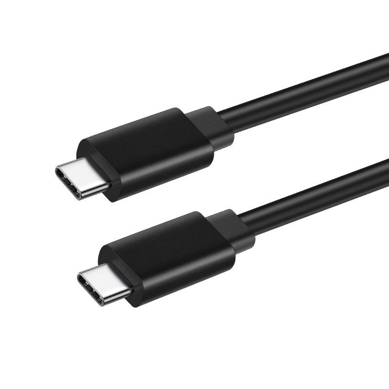 Type-C Dual-Head PD60W Fast Charging Cable, Pure Copper, 3A High Power, Universal for Computer, Mobile Phone, High-Speed Data Transfer