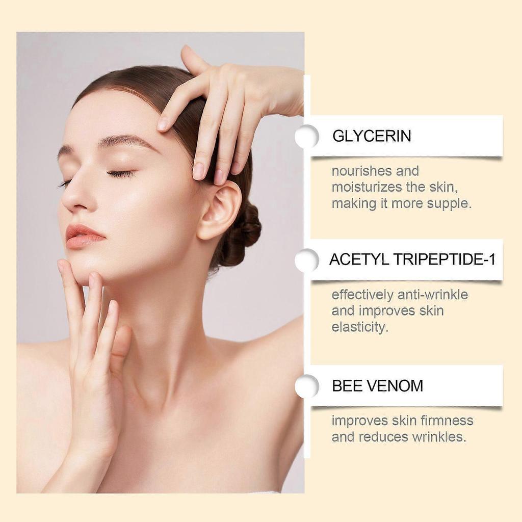 Bee Venom Cream, Anti-Wrinkle Firming Face Moisturizer, Multi-Purpose Wrinkle Removal Cream for All Skin Types, 50ml