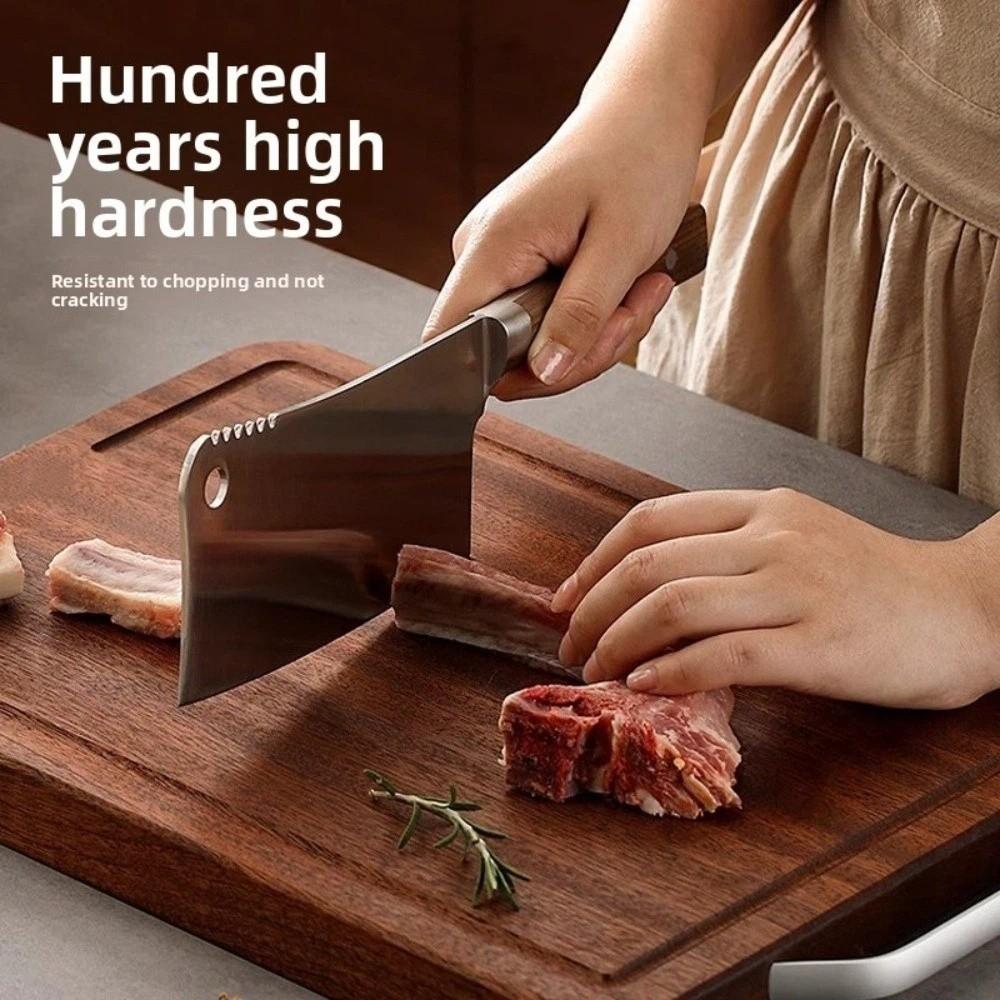Durable Solid Wood Cutting Board Antibacterial Double-sided Vegetable Cutting Board Ebony Anti Mold Cutting Board Mats Household