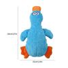 Cute Plush Duck Sound Toy Stuffed Squeaky Animal Squeak Dog Toy Cleaning Tooth Dog Chew Rope Toys Pet Dog Accessories Toys