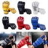 Boxing Gloves, Open Palms Protective Gear Lightweight Breathable Sport Mittens Mitts for Women Men