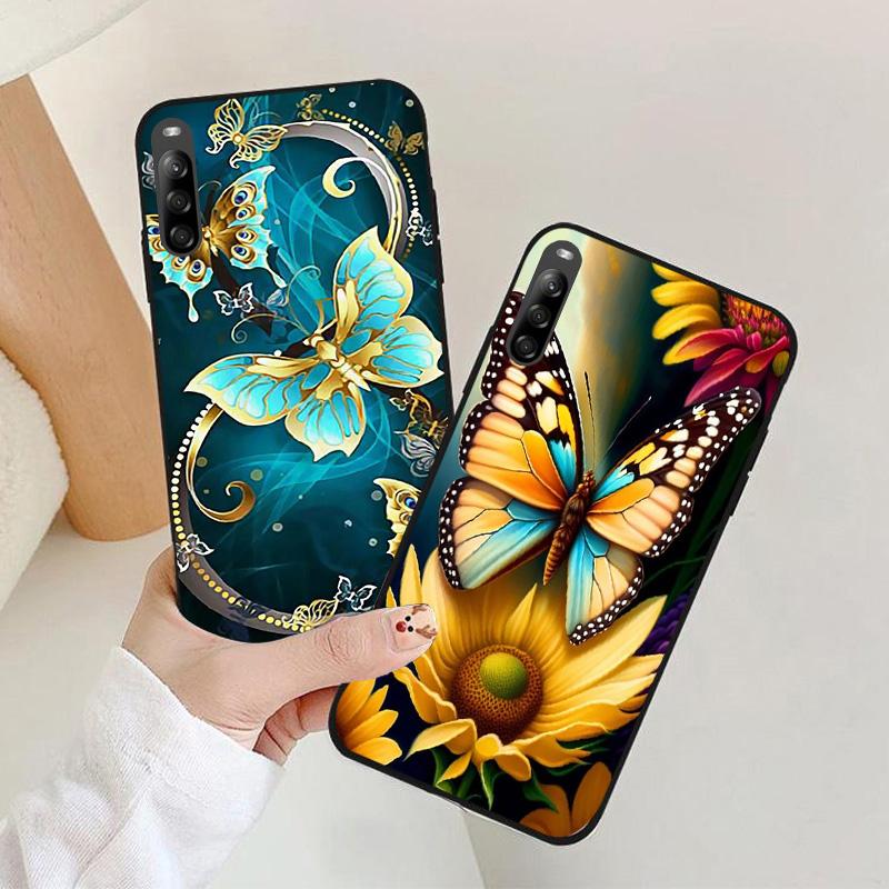 Case For Sony Xperia L4 Luxury astronaut Silicone Protection Back Cover For Sony Xperia 1 XA1 XA2 Plus Funda Capa XperiaL4 Shell