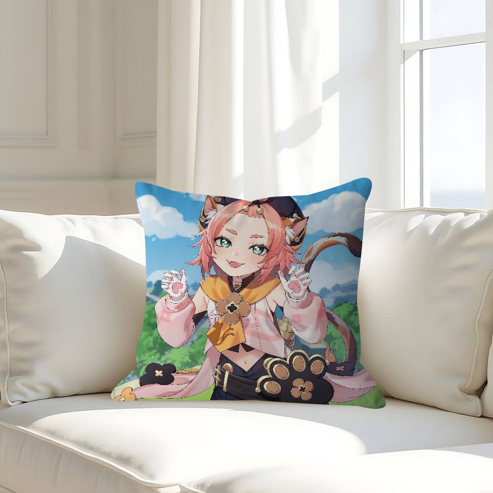 D-diona K-katzlein Pillow Case Removable Washable Cushion Cover – All-Season Soft Linen