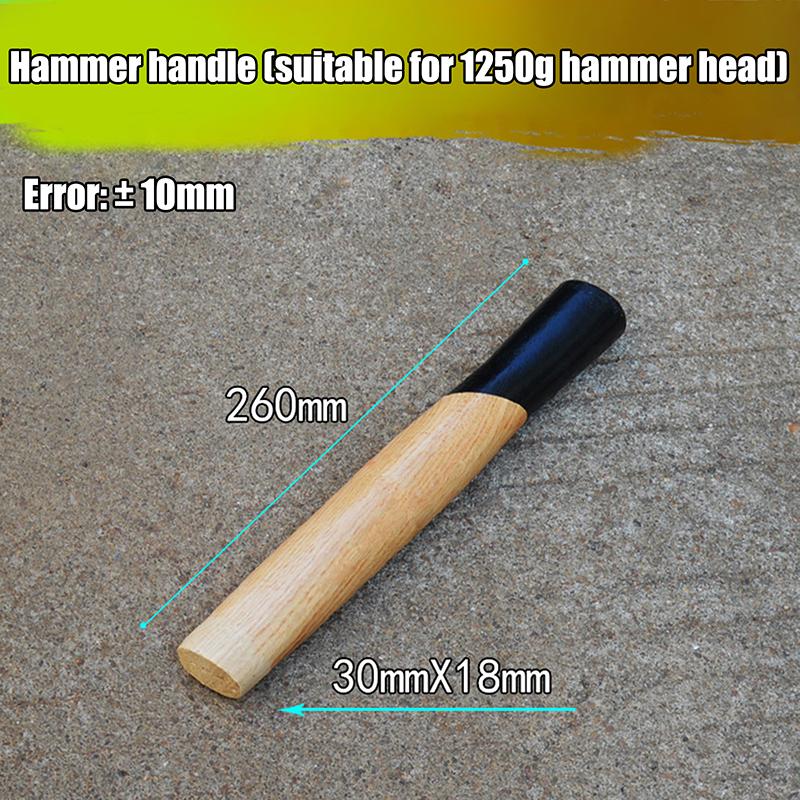 Replacement Hammer Wooden For Steel Nail Claw Iron Square Hammer Wooden Handle Hickory Hatchet Handle Curved Axes