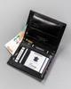 Large men's leather wallet with RFID system without external clasp - Rovicky