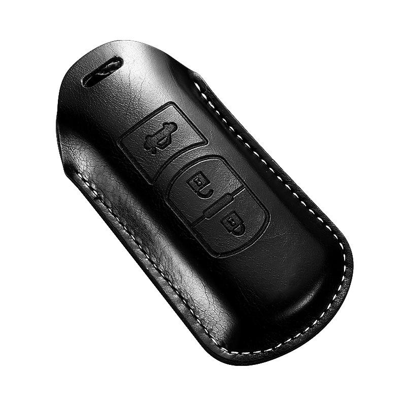 Applicable To Mazda Onxera Leather Key Case CX4 Artez CX5 Horse 3 Shell CX30 Car CX3 Ruiyi X8 Buckle