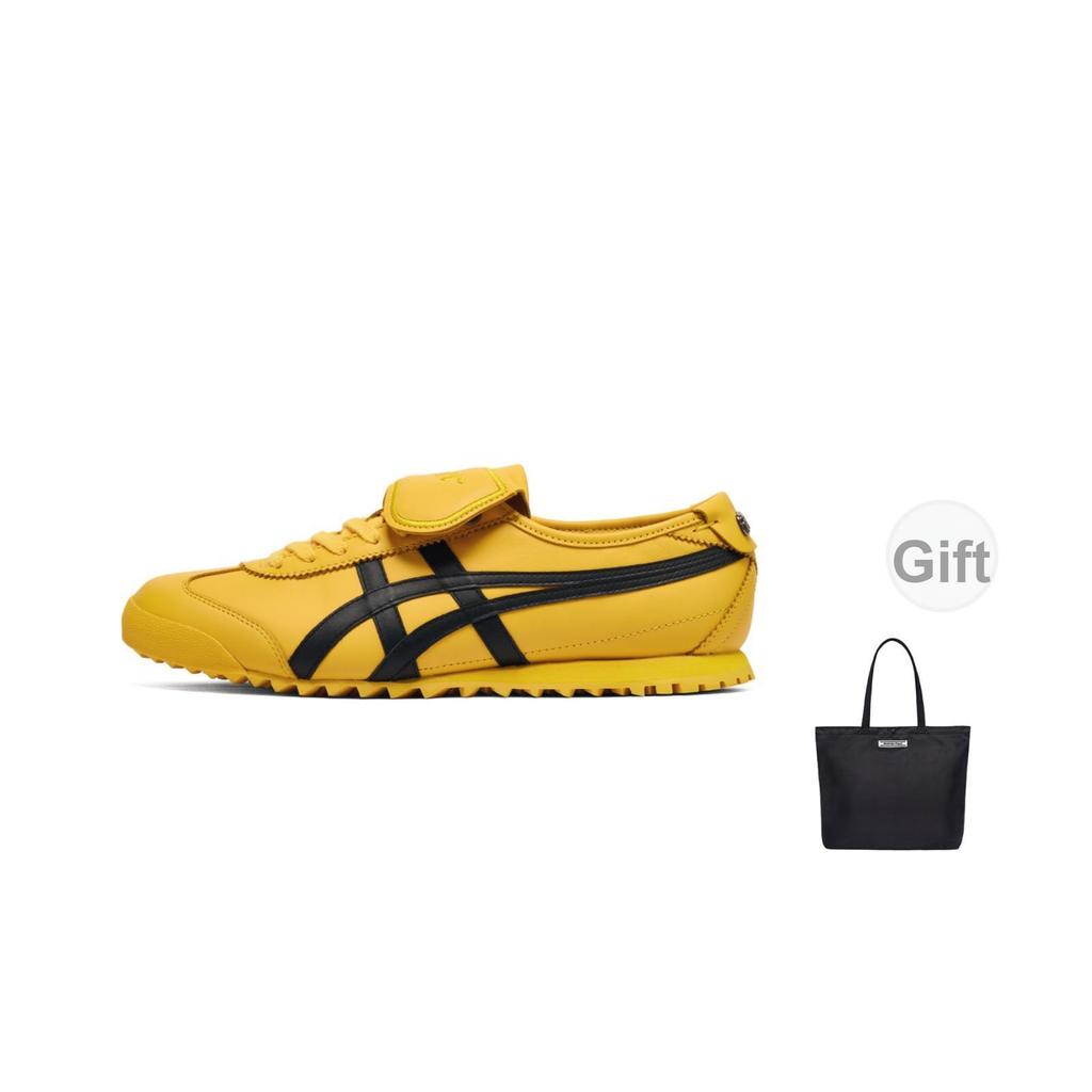 ONITSUKA TIGER Mexico 66 Golf Leather Retro Flip T Lifestyle Casual Shoes Unisex Sneaker Yellow 1183C557-750