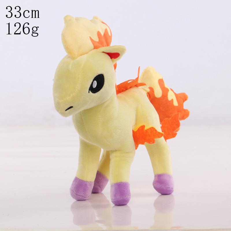 Gengar, Psyduck, Charizard, Mewtwo, Eevee, and Snorlax Pokémon Plush Toys Collection