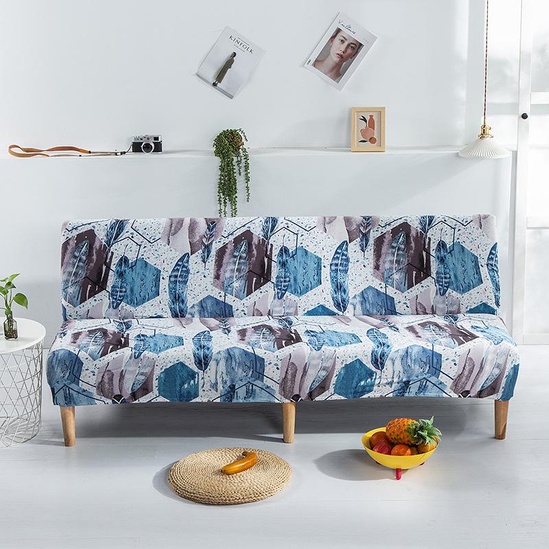 All-Inclusive Sofa Matrasovertrek Zonder Armleuning Elastisch Opvouwbaar Slaapbankovertrek Matrasovertrek Hoes Hoeslaken Slaapbank Sprei