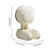 Adjustable Shower Head Holder Suction Cup Removable Non Slip Shower Handle Holder Wall Mount For Home Hotel Dorm Apartment