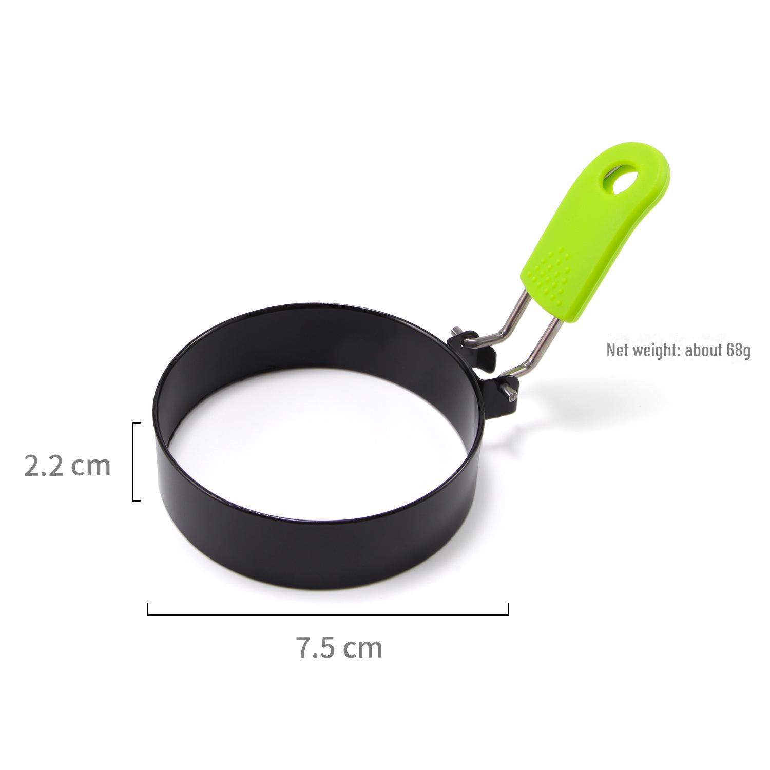 

Антипригарна форма для омлету з нержавіючої сталі з силіконовою формою null зелений