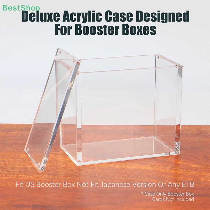 Transparent Acrylic Dust Proof Booster Show Case Action Figure Protection Box 2 Sizes