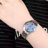CASIO STANDARD DRESS Crushed Ice Quartz Movement Stainless Steel Strap Watch Women's Watch Blue Dial (Unisex) Japanese Korean Watches