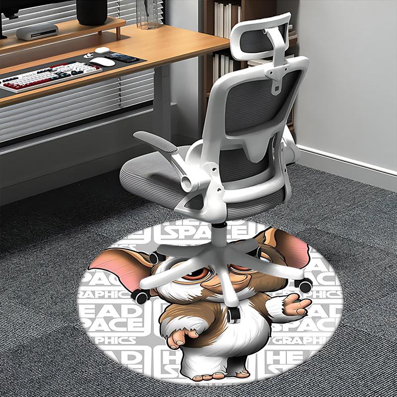 

Mogwai,Gizmo Chair mat Round Rug Office carpet, Non slip, Suitable for Living Rooms, Bedrooms,Decor1205873a 80cm by 80cm