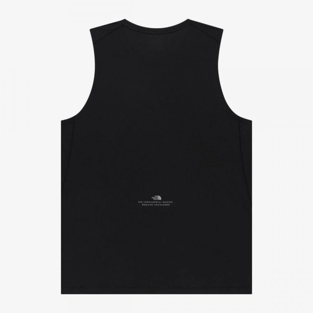 The North Face Velo Run Sleeveless Black Nt7vs01j