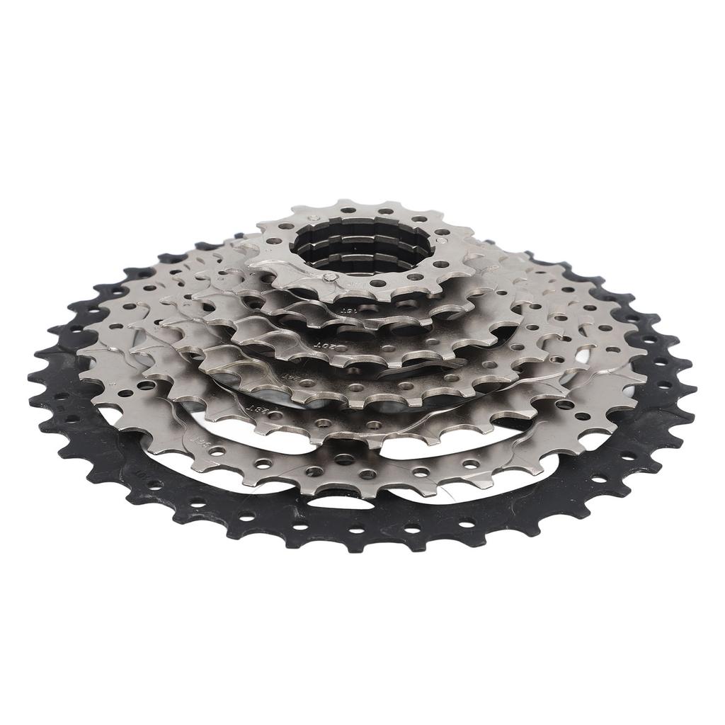 8 Speed Cassette 12‑40T Bicycle Cassette Aluminum Alloy Bike Freewheel Noiseless Smooth Rotation