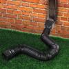 Flexible PE Downspout Extender Durable Weather-Resistant Drainage Extension Pipe Explosion-Proof Freeze-Proof