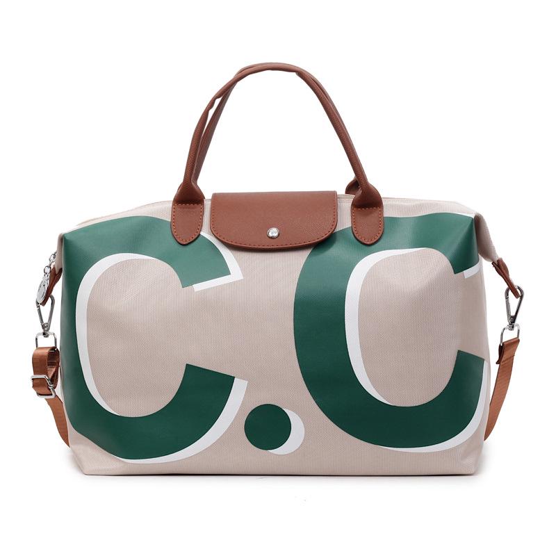 Large Capacity Women's Lightweight Waterproof Travel Duffle Bag for Business and Short Trips