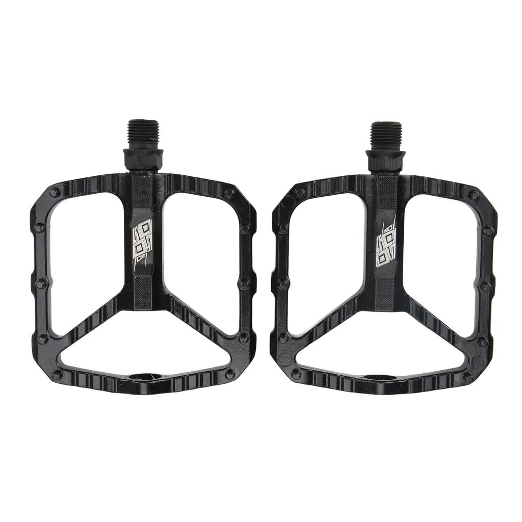 ENLEE 2pcs Bicycle Pedal Anti Slip Aluminum Alloy DU Bearing Cycling Pedals for Mountain Bike