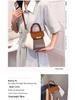 Color Block Handheld Bag for Women - Spring/Summer 2025: Versatile High-End Small Square Shoulder Bag with Niche Design.