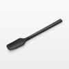 MUJI Silicone Jam 19cm 84376450 Spoon, Black, Approx. Long,