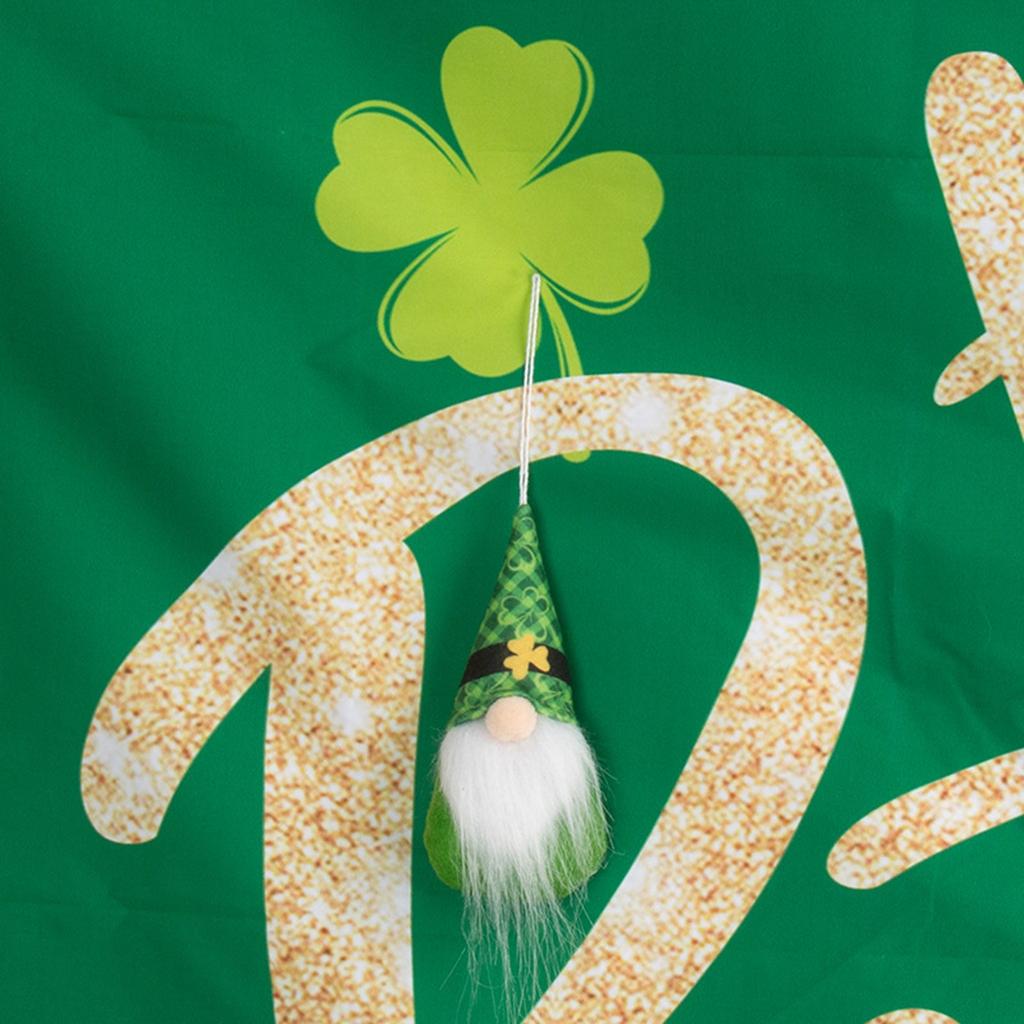 St. Patrick Day Pendant Home Decor Green Doll Ornaments Faceless Rudolph Hangers Dwarf Hanging